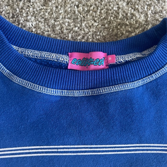 EDIKTED: Crewneck + Biker Short Set - Picture 4 of 5